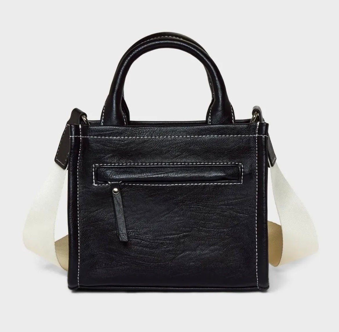 Black Mini Tote Crossbody Bag - Wild Fable™