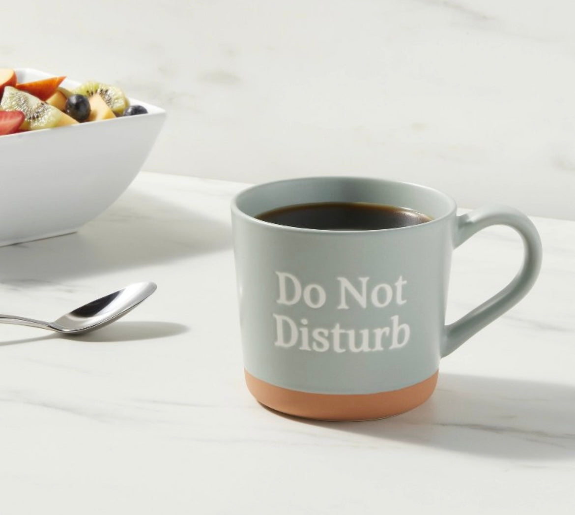 15 oz Stoneware Do Not Disturb Mug- Threshold