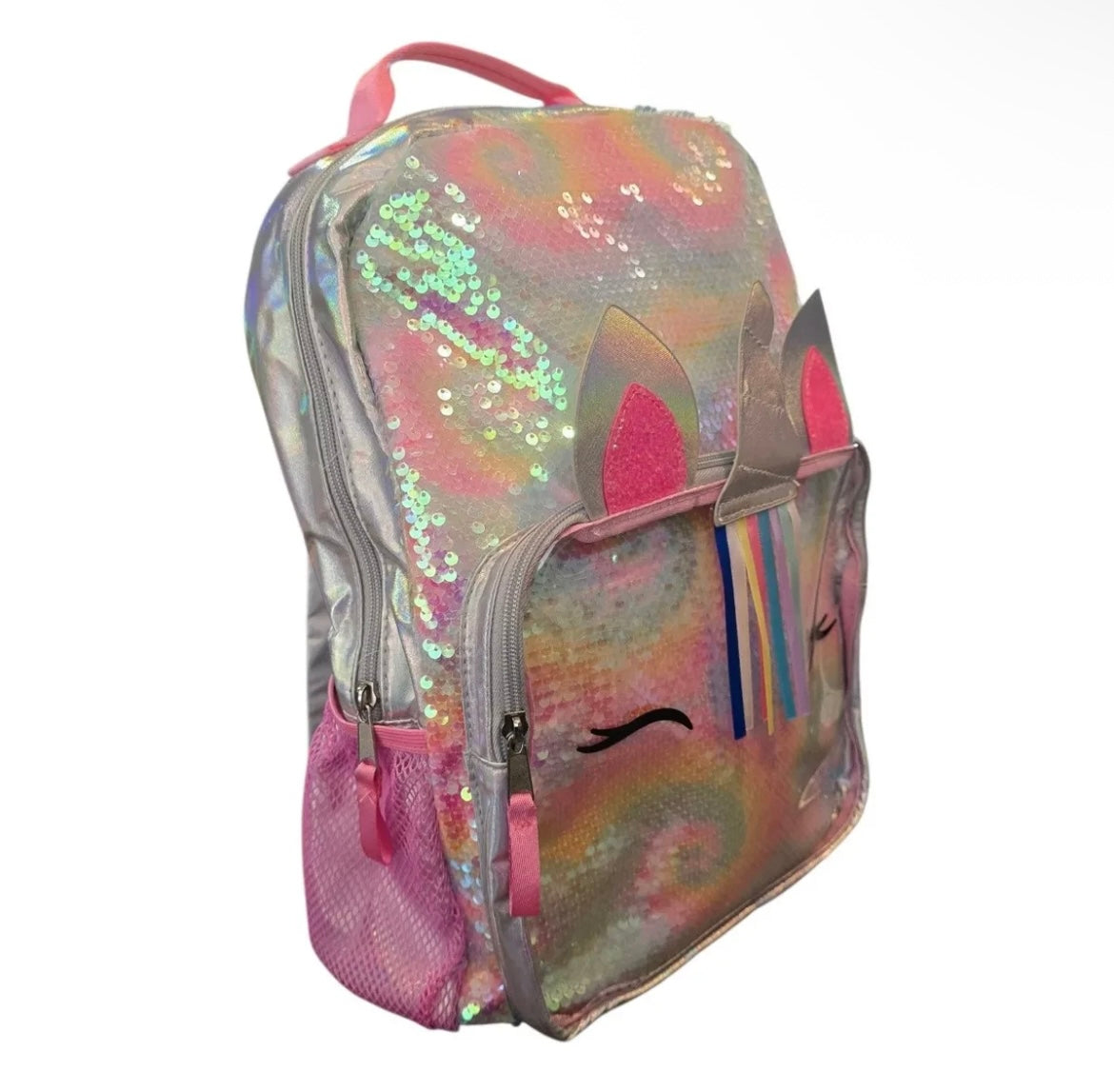 Cat & Jack Kids' 16 Flip Sequiny Unicornio Backpack