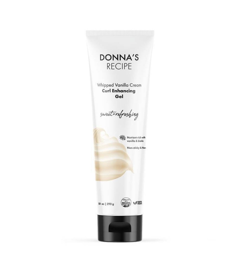 Donna's Recipe Vanilla Curl Enhancing Gel - 10 Fl Oz