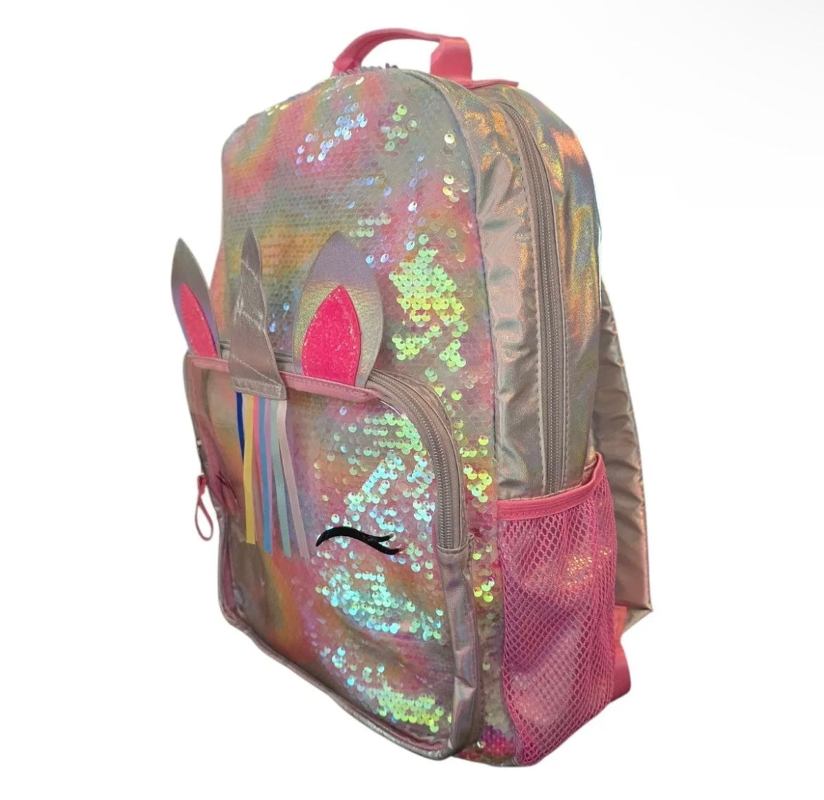 Cat & Jack Kids' 16 Flip Sequiny Unicornio Backpack