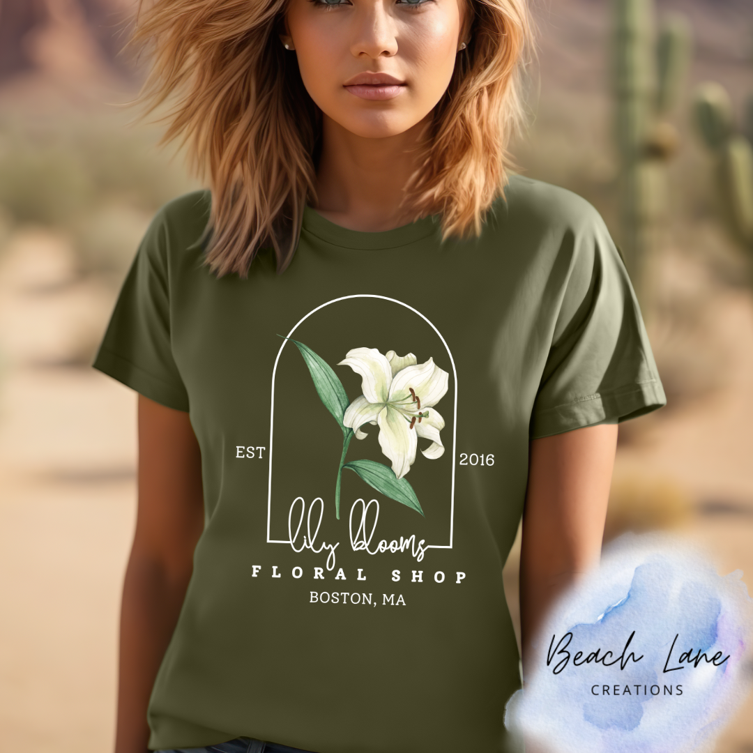 Lily Blooms Color Tee