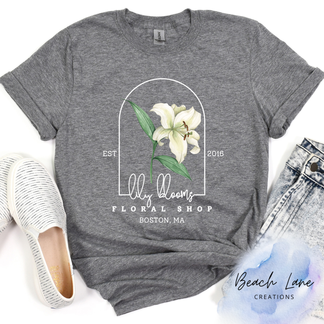 Lily Blooms Color Tee