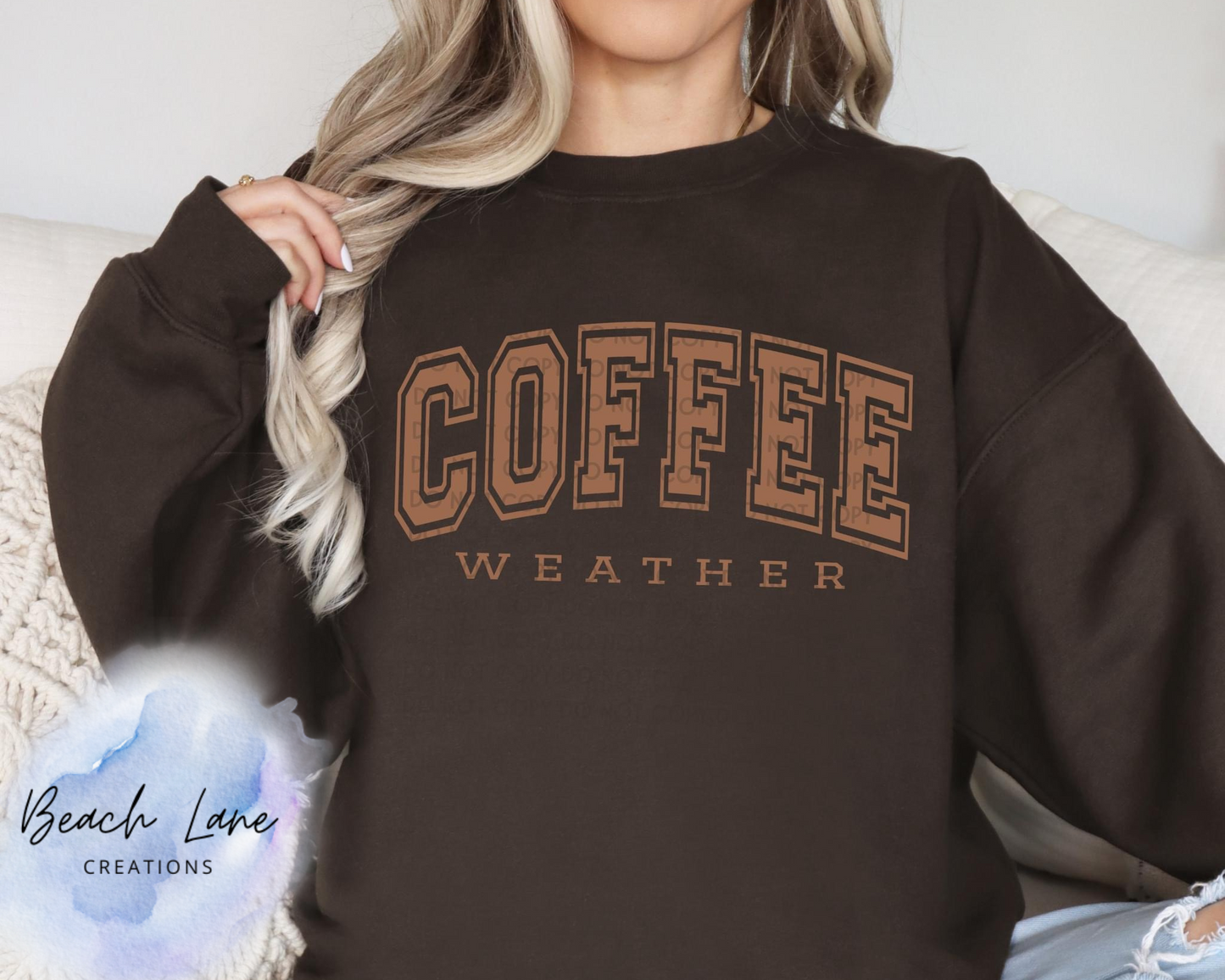 Coffee Weather Crew Neck