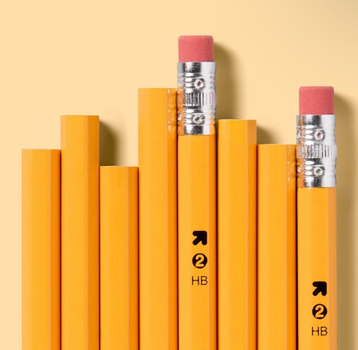 8ct #2 Wooden Pencils