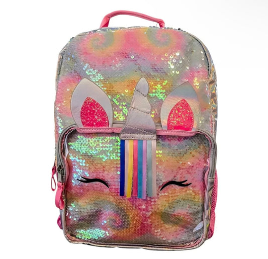 Cat & Jack Kids' 16 Flip Sequiny Unicornio Backpack