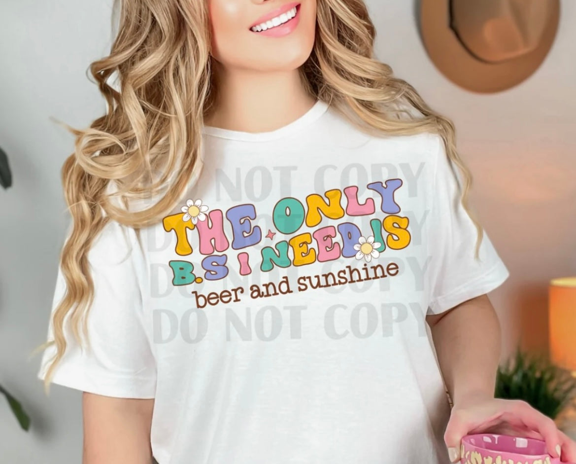 Beer and Sunshine Tee