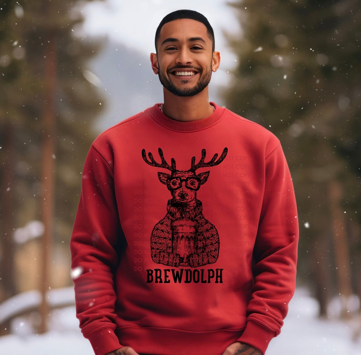 Brewdolph Crew Neck