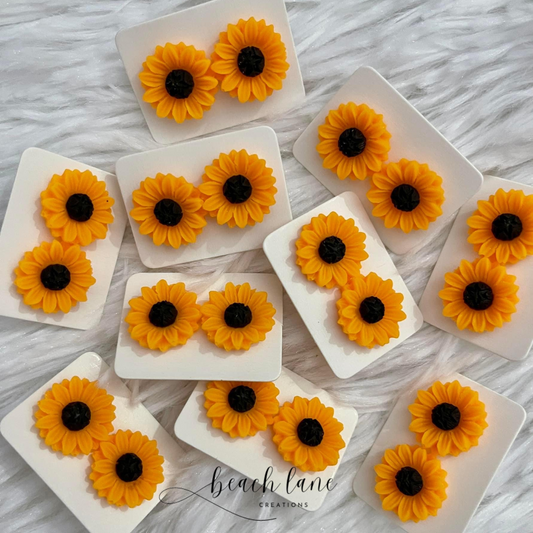 Sunflower Stud Earrings