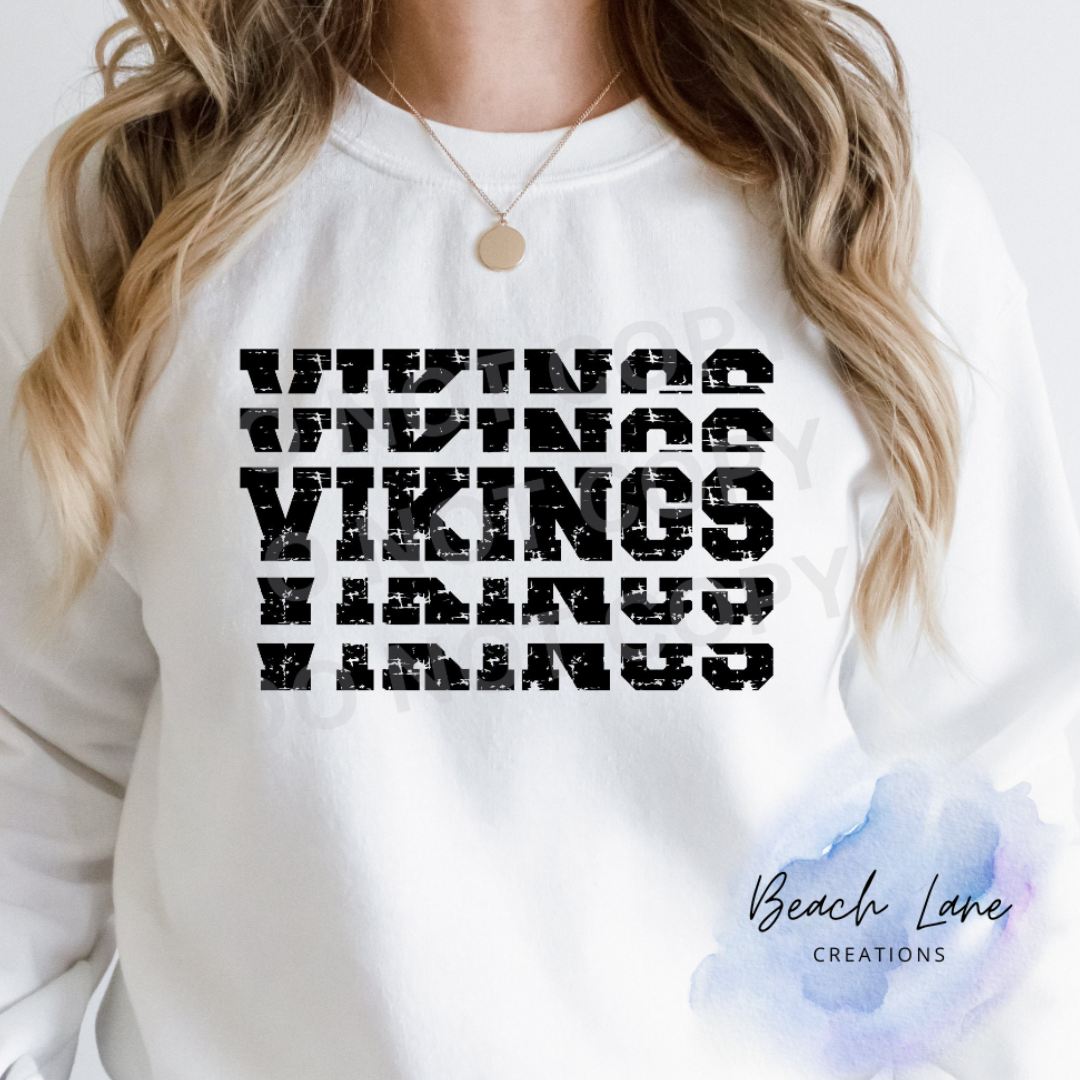 Triple Vikings Sweatshirt