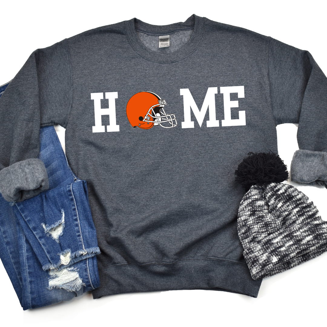 Football Helmet HOME Sweatshirt