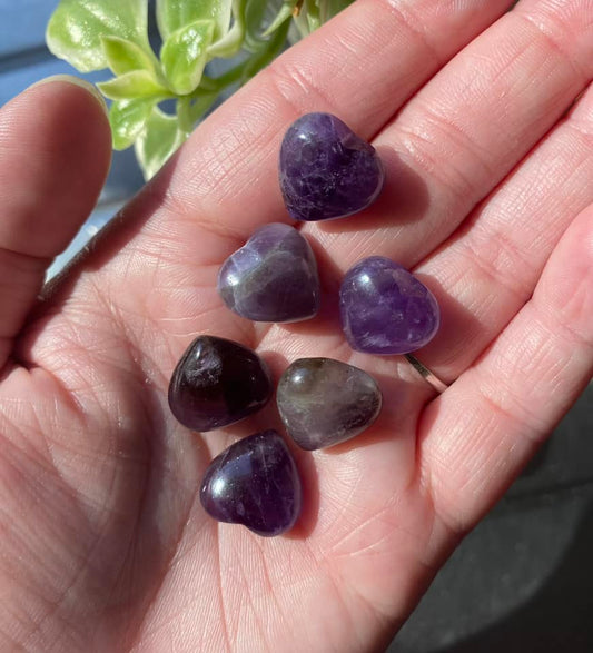 Amethyst Heart