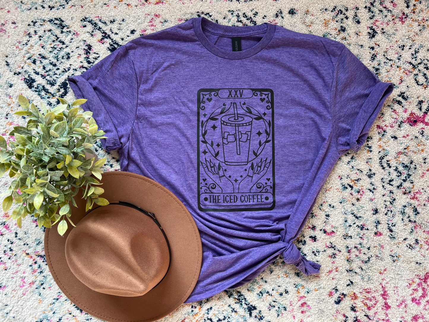 The Iced Coffee Tarot Tee