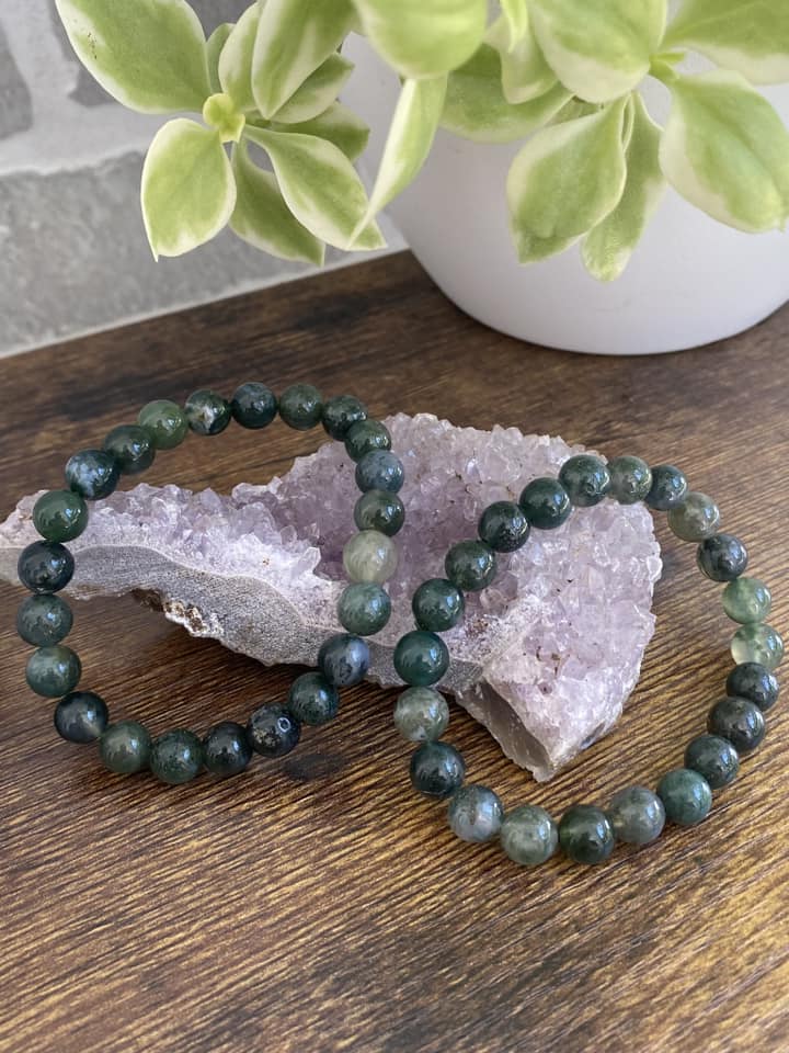 Moss Agate Bracelet