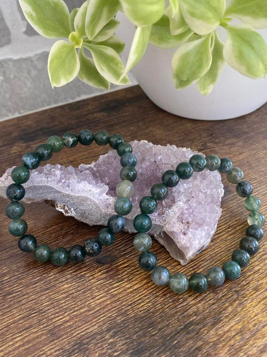 Moss Agate Bracelet